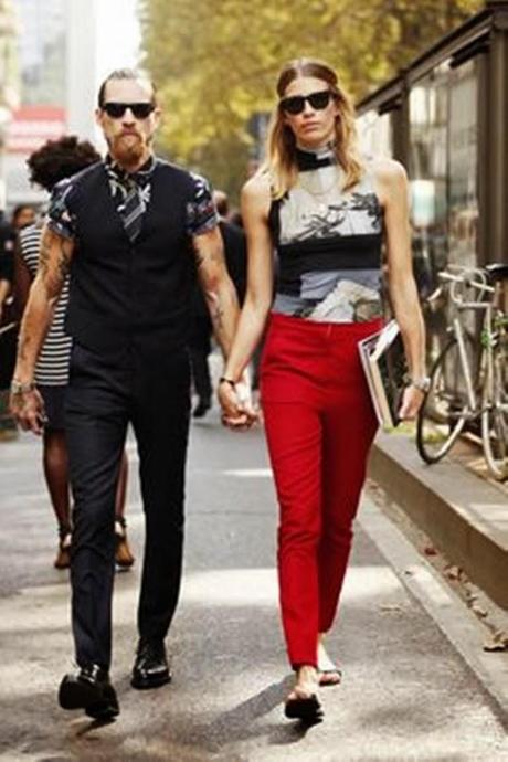 It couple: Justin O'Shea&Veronika; Heilbrunner