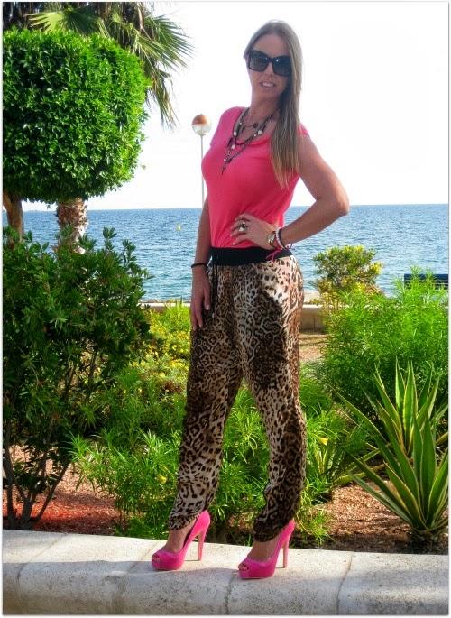 Pink and Print Animal