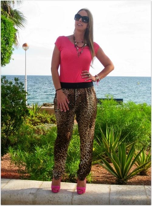 Pink and Print Animal