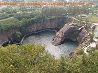 La cantera del Jardín Botánico de Shanghái