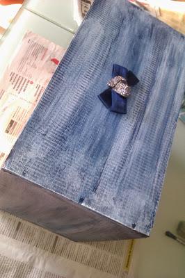 ♥ ♥ ♥ UN FINDE FRUGAL CON UNA CAJA PARA ACCESORIOS BAÑO