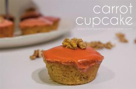 Tarta de zanahoria (en cupcakes)