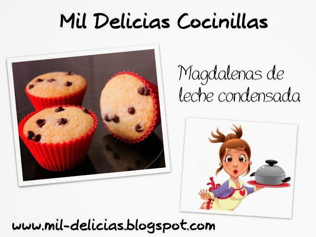 ☼ Magdalenas de leche condensada