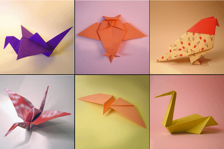 Video tutoriales para hacer pájaros de papel