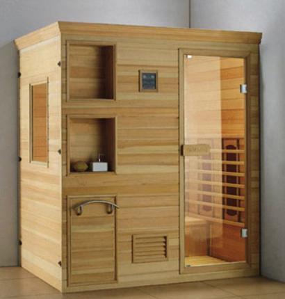 sauna madera