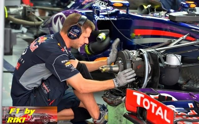 RED BULL SE QUEJA POR LA DURACION DE LAS GOMAS DURAS EN EL CIRCUITO DE NEW DELHI