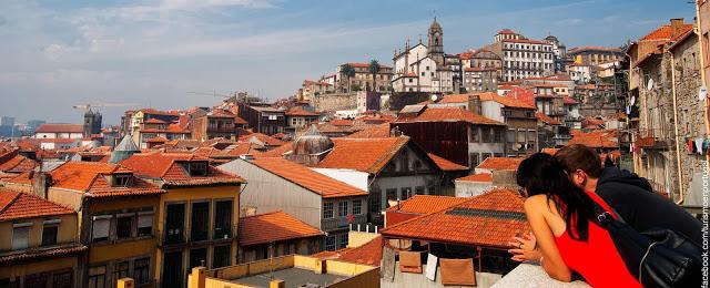 Paseo por el área antigua de Oporto