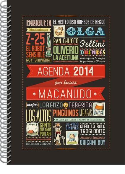CONCURSO Agendas Macanudo 2014