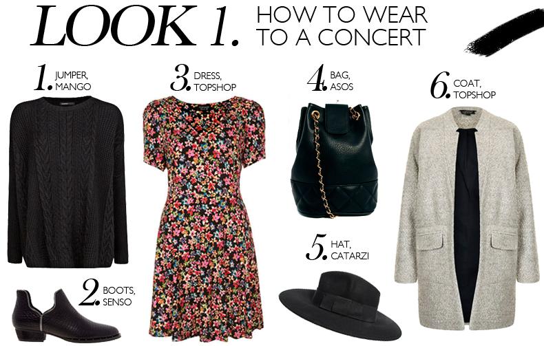 HOW TO WEAR TO A CONCERT