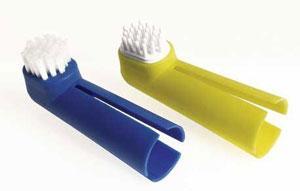 Cuidados dentales de los perros. Conceptos básicos Cepillo de dientes de dedo