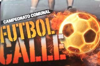 150 NIÑOS PARTICIPARÁN EN EL CAMPEONATO COMUNAL DE FÚTBOL CALLE