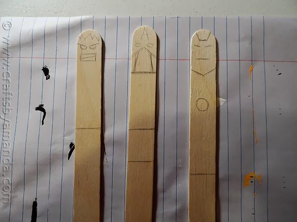 Marcapáginas de superheroes