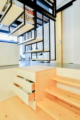 Casa con Diseno Industrial y Rustico