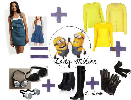 Last minute costumes: Lady minion