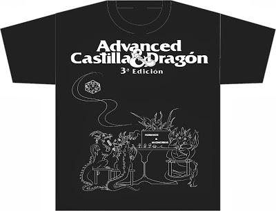 Camisetas de Advanced Castilla & Dragón 3ª Edición!