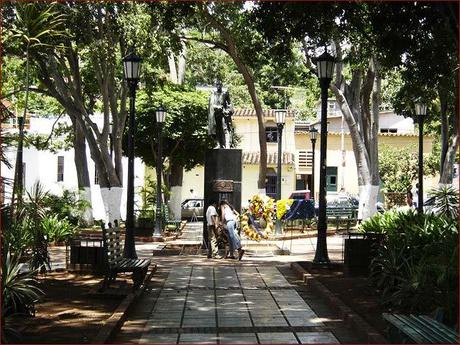 Plaza Bolívar en La Asuncion