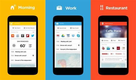 Aviate Beta, una pantalla de inicio inteligente para tu Android