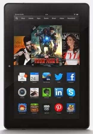 Amazon Kindle Fire HDX, especificaciones técnicas, disponibilidad y precio