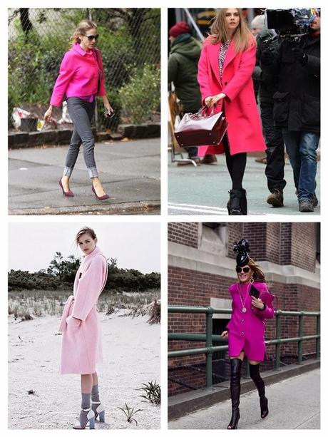 Trend Alert: Pink Coats