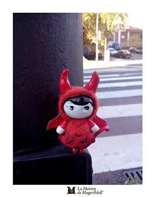 Let your demons run with an artistic doll...