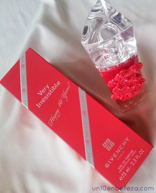 10 rosas, 10 años de Very Irrésistible
