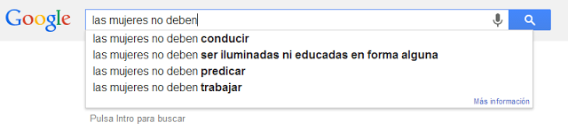 ¿Es Google sexista?