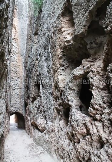 Senderismo en Valencia, hacia el acueducto romano de Peña Cortada