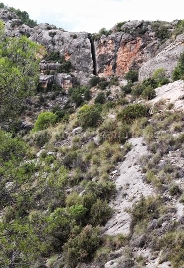 Senderismo en Valencia, hacia el acueducto romano de Peña Cortada