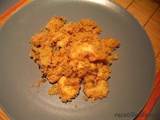 COUS COUS CON REJON A FEIRA