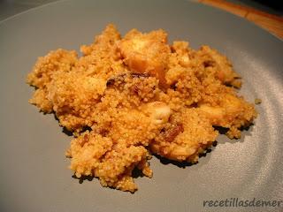 COUS COUS CON REJON A FEIRA