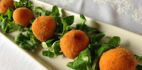 Reto El Asalta Blogs. Croquetas de Sobrasada de Anna Barri.