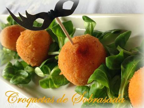 Reto El Asalta Blogs. Croquetas de Sobrasada de Anna Barri.