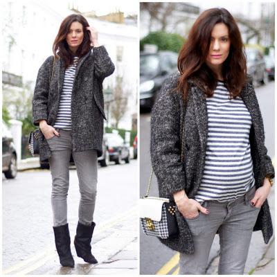 STREET STYLE INSPIRATION; MATERNITY LOOKS.-