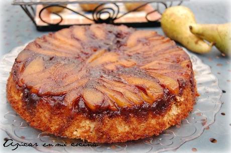 Upside-down de pera con crema de canela - 4º Asalto del Asaltablog Upside-down de pera con crema de canela - 4º Asalto del Asaltablog