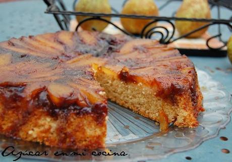 Upside-down de pera con crema de canela - 4º Asalto del Asaltablog Upside-down de pera con crema de canela - 4º Asalto del Asaltablog