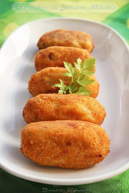 Croquetas de Jamón Ibérico.