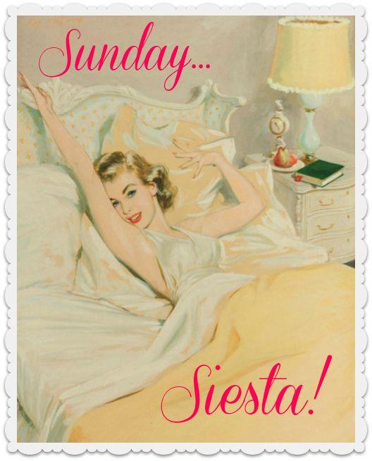 Sunday, sweet sunday...