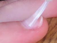 laca de uñas transparente