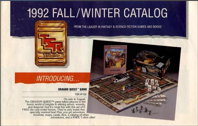 Catalogo otoño/invierno de 1992 de TSR