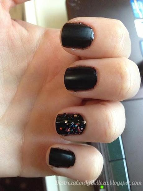 Manicura: Matte & Glitter