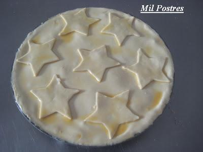 Sweet pot pie en lugar de savory pot pie (desafío octubre Daring Bakers). Pastel de manzana con costra