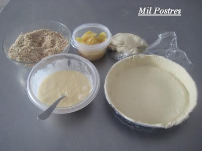 Sweet pot pie en lugar de savory pot pie (desafío octubre Daring Bakers). Pastel de manzana con costra