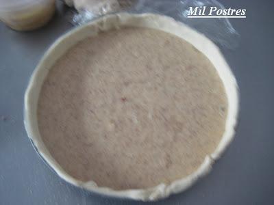 Sweet pot pie en lugar de savory pot pie (desafío octubre Daring Bakers). Pastel de manzana con costra