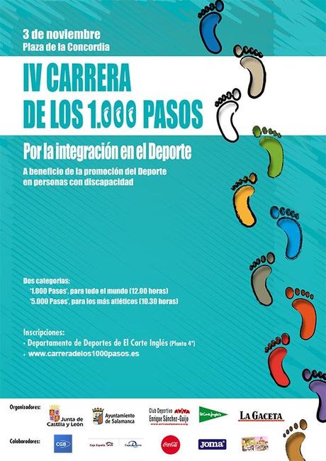 IV Carrera solidaria y popular de los 1.000 pasos: Por la Integración del Deporte en Salamanca