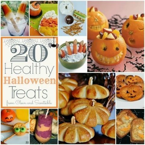 Recetas sanas de Halloween para hacer con niños