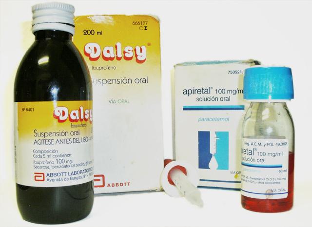 Fiebre, Dalsy versus Apiretal