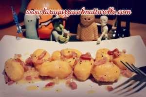 Gnocchi de batata y almendra con jamón y salvia ~ recetas primeros  ~ IMG 8093m 300x200