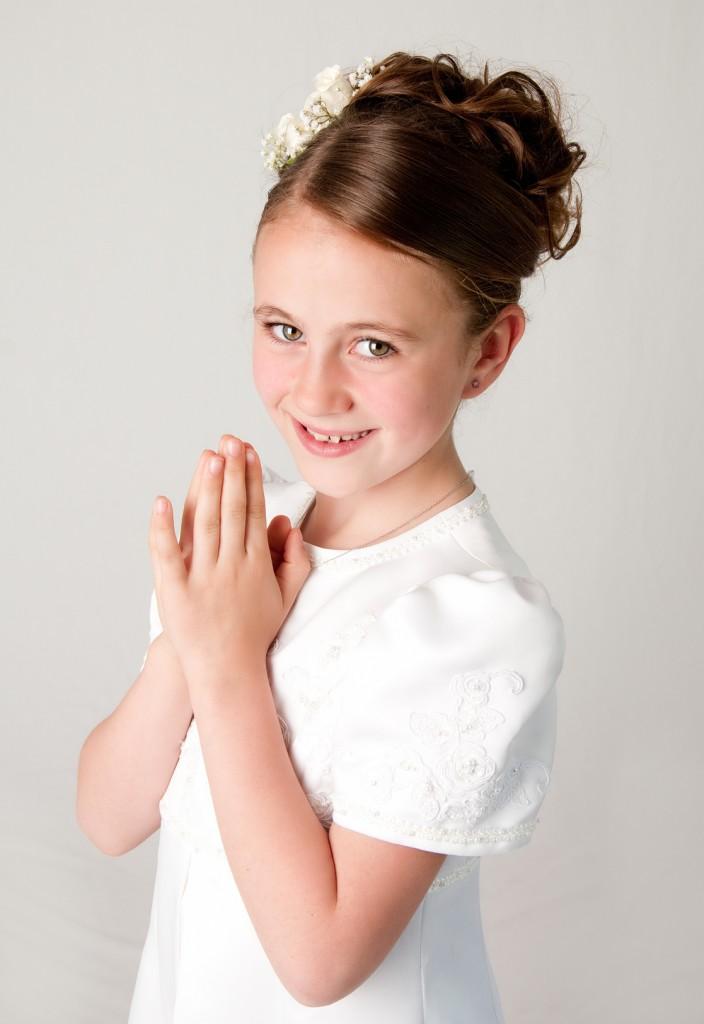 Peinados para primera comunión- FOTOS