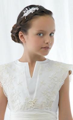 Peinados para primera comunión- FOTOS