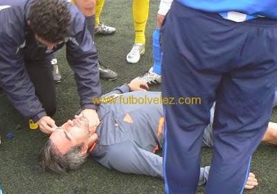 El portero del Nerja Iván Cabello, puede ser condenado a dos años y dos meses de prisión por  presunta agresión al árbitro